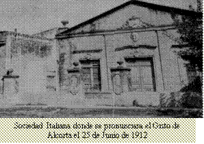 Sociedad Italiana de Alcorta 1912