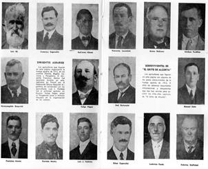 Dirigentes agrarios y sobrevivientes del Grito de Alcorta