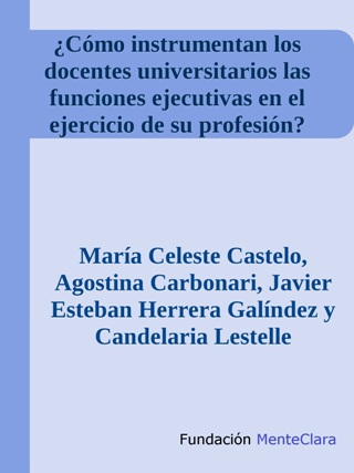 How do university teachers instrument the executive finctions in the exercise of their profession?